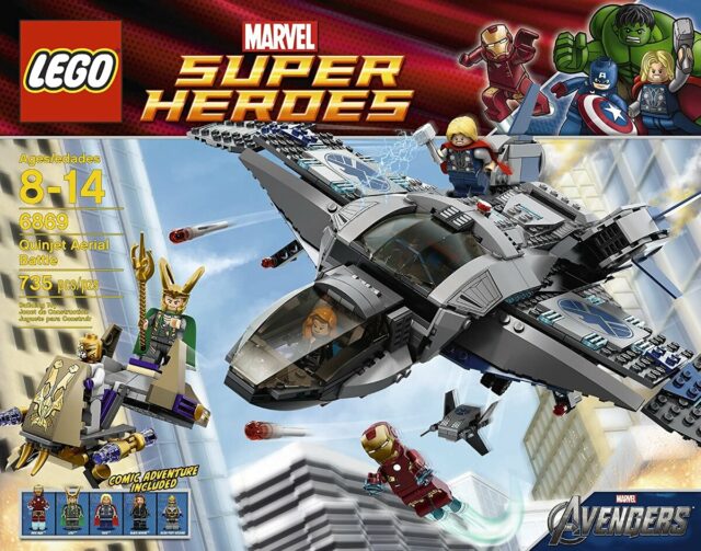 LEGO 6869 Quinjet Aerial Battle