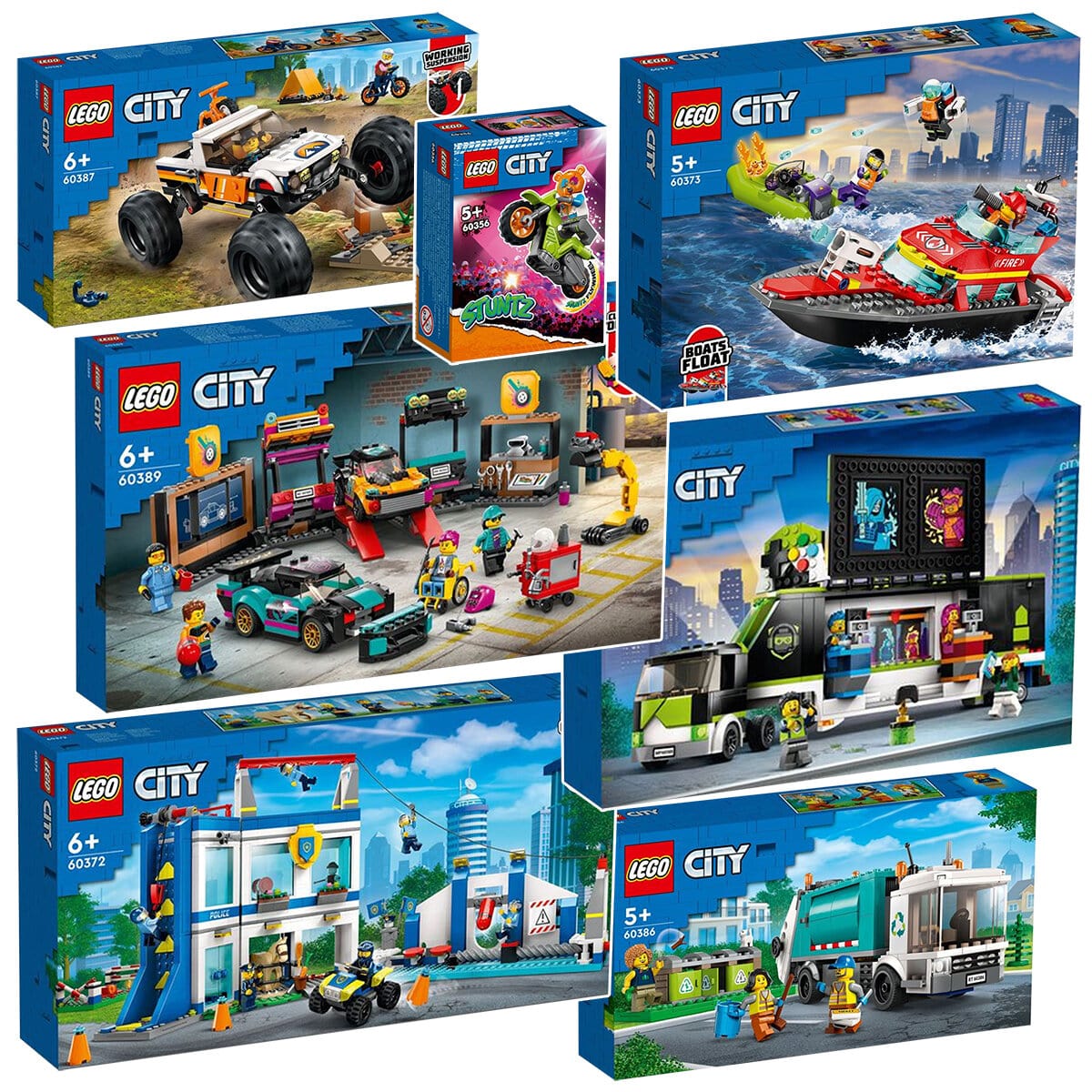Deux nouveaux LEGO City part maintenant et prêt à décoller