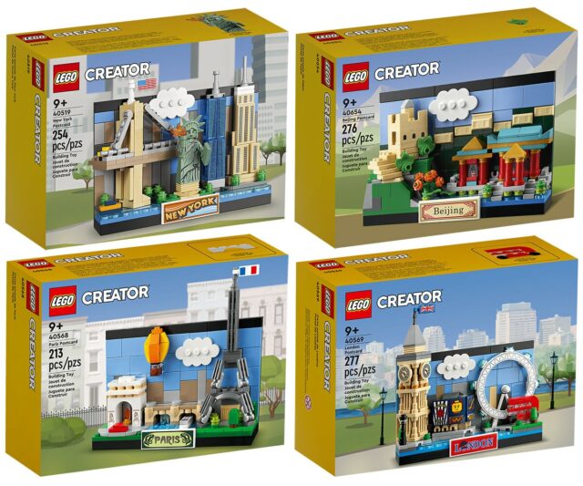 LEGO Creator Postcards