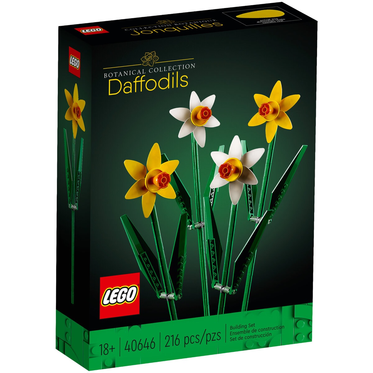 Acheter en ligne LEGO Icons Tournesols (40524) à bons prix et en