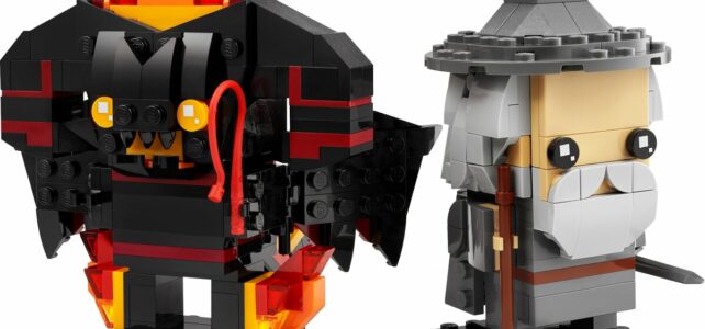 Nouveautés LEGO Lord of the Rings 2023 : les trois duos de BrickHeadz dévoilés LEGO Lord of the Rings 40631 40631 Gandalf the Grey & Balrog
