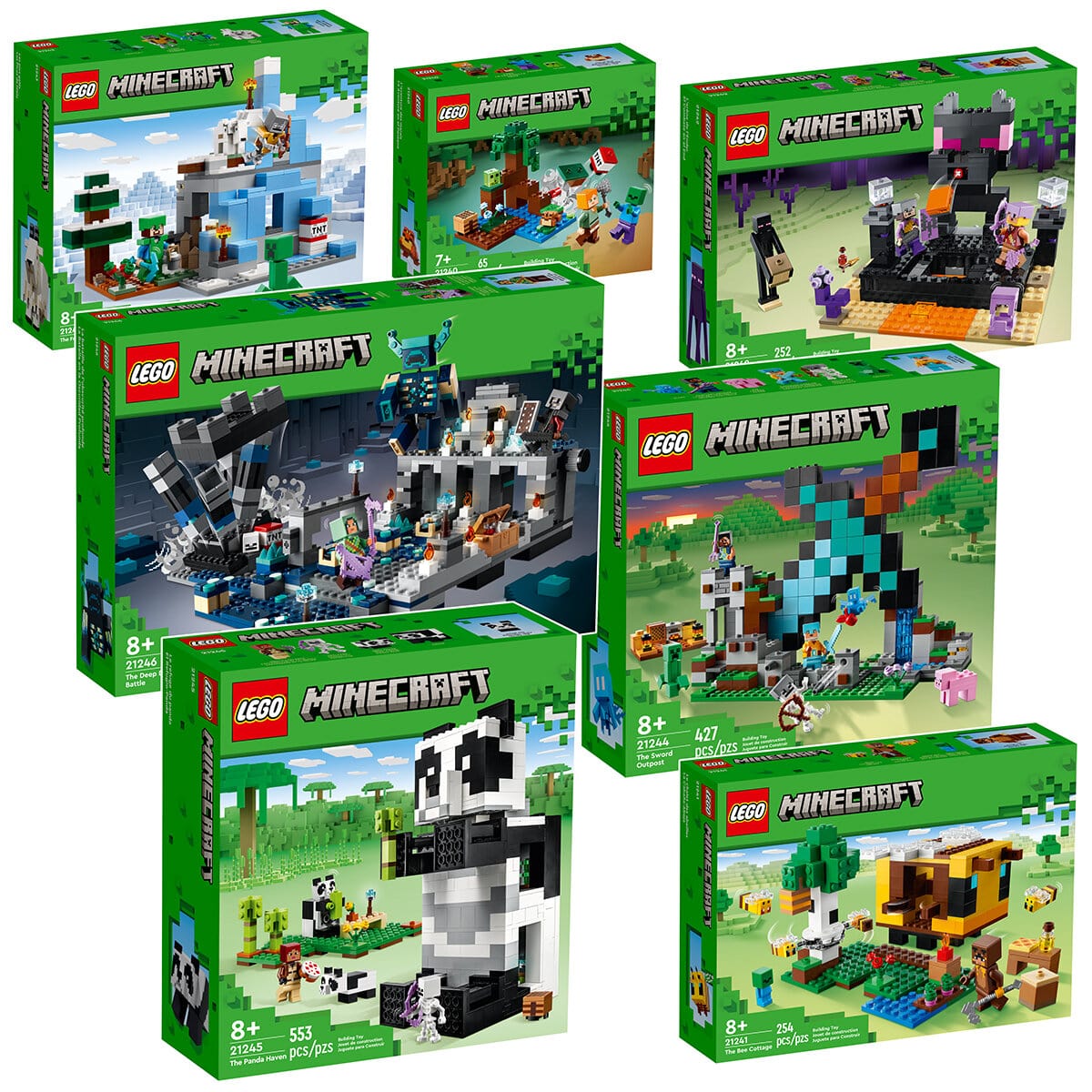 Nouveautés LEGO Minecraft 2023 : les sets sont en ligne sur le Shop LEGO -  HelloBricks