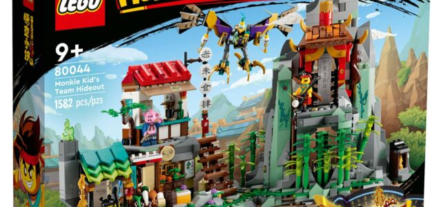 LEGO Monkie Kid 2023 80044 Monkie Kid's Team Hideout