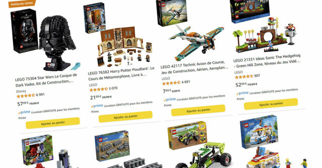promo LEGO Amazon 2022