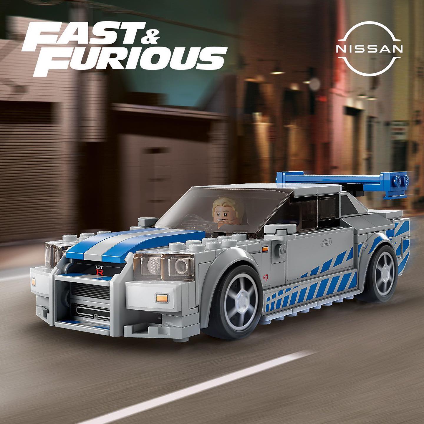 Nouveauté LEGO Speed Champions 76917 2 Fast 2 Furious Nissan