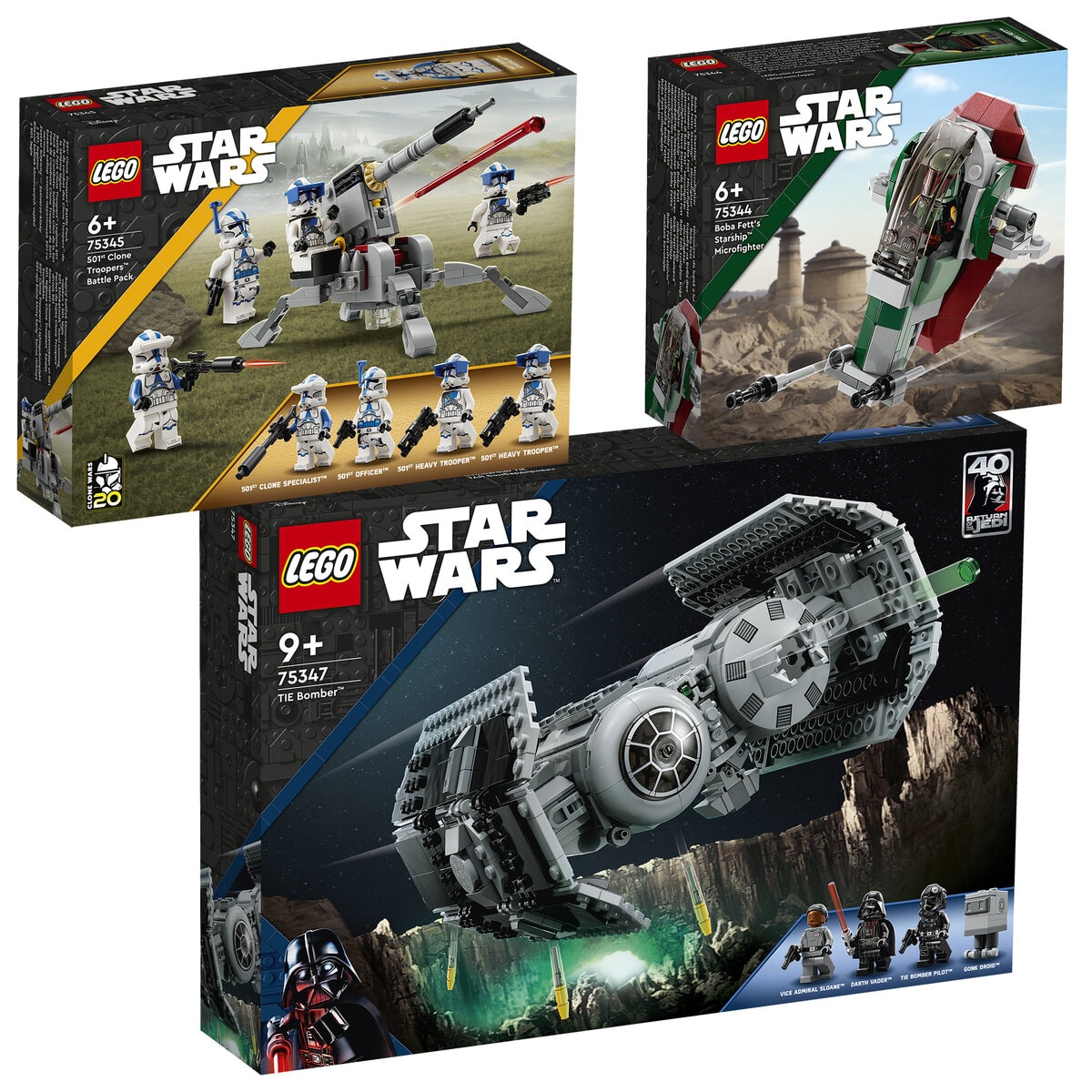 Acheter Le bombardier TIE LEGO Star Wars 75347 en ligne?