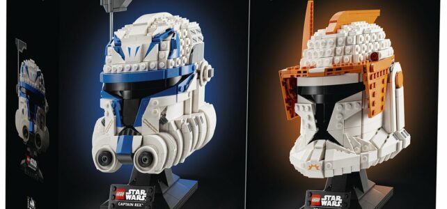 Casques LEGO Star Wars 2023 75349 Captain Rex et 75350 Clone Commander Cody