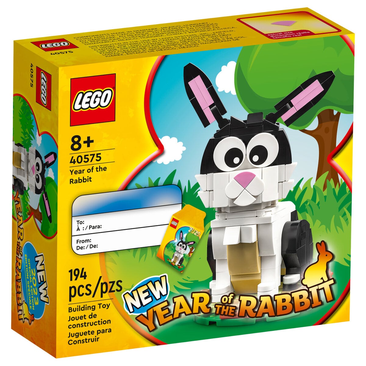 Nouvel an chinois 2023 : le set LEGO 40575 Year of the Rabbit est en ligne  - HelloBricks