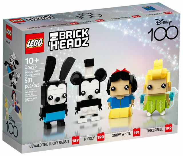 LEGO BrickHeadz 2023 40622 Disney 100th Celebration