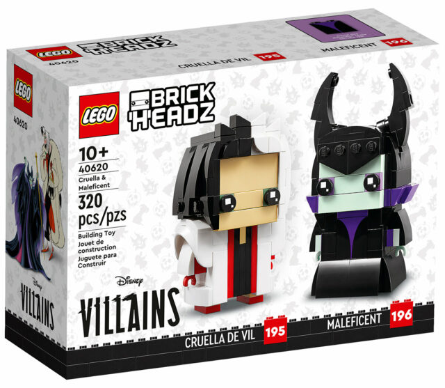 LEGO Disney BrickHeadz 40620 Cruella De Vil & Maleficent (Maléfique)