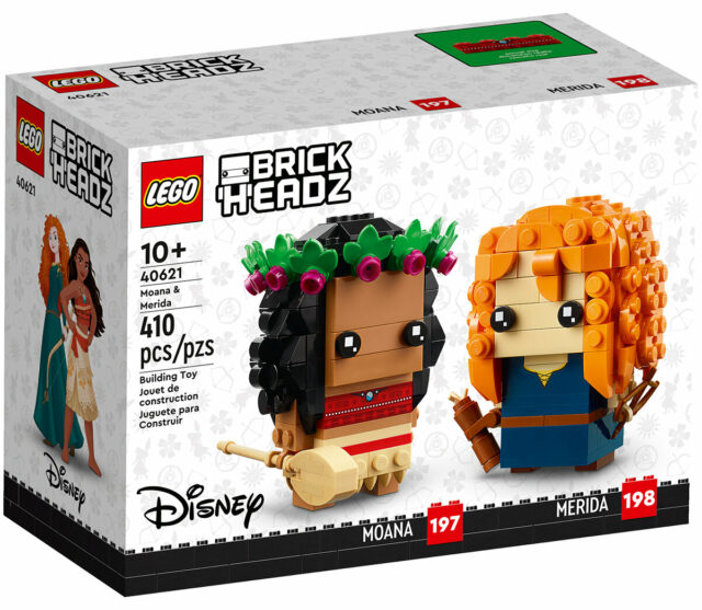 LEGO Disney BrickHeadz 40621 Moana (Vaiana) & Merida