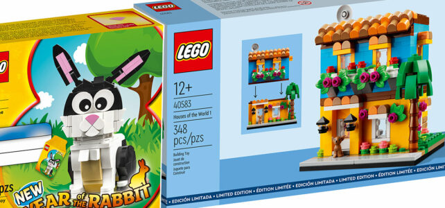 Chez LEGO : c’est parti pour les cadeaux 40583 Houses of the World et 40575 Year of the Rabbit offerts !
