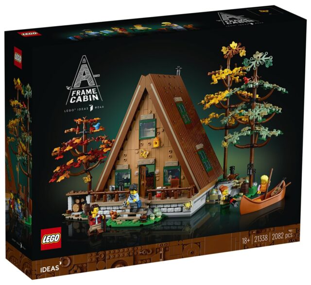 LEGO Ideas 21338 A-Frame Cabin