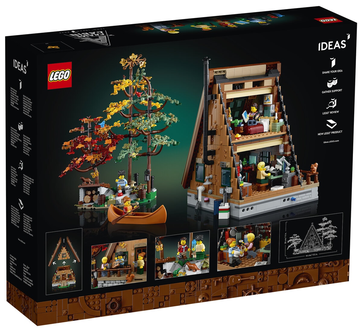 SOLDES D'HIVER LEGO 2023 : GLACEES ! UNE CABANE EN BOIS REVELEE