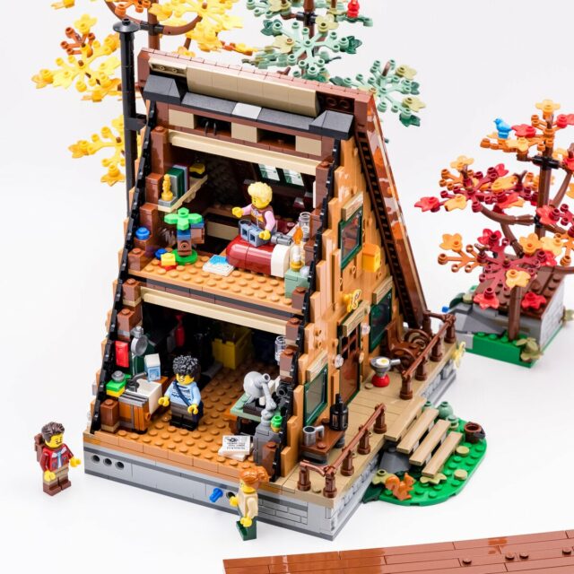 Review LEGO Ideas 21338 A-Frame Cabin