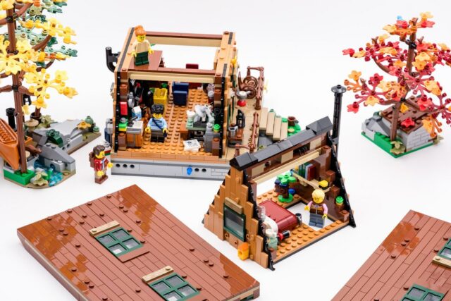 Review LEGO Ideas 21338 A-Frame Cabin