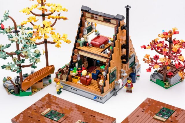 Review LEGO Ideas 21338 A-Frame Cabin