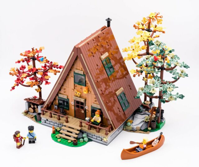 Review LEGO Ideas 21338 A-Frame Cabin