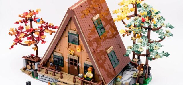 Review LEGO Ideas 21338 A-Frame Cabin