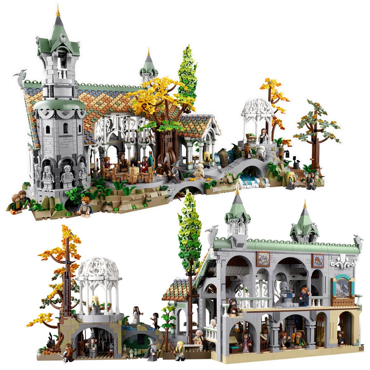 LEGO Icons 10316 The Lord of the Rings Rivendell : l'annonce officielle ! -  HelloBricks