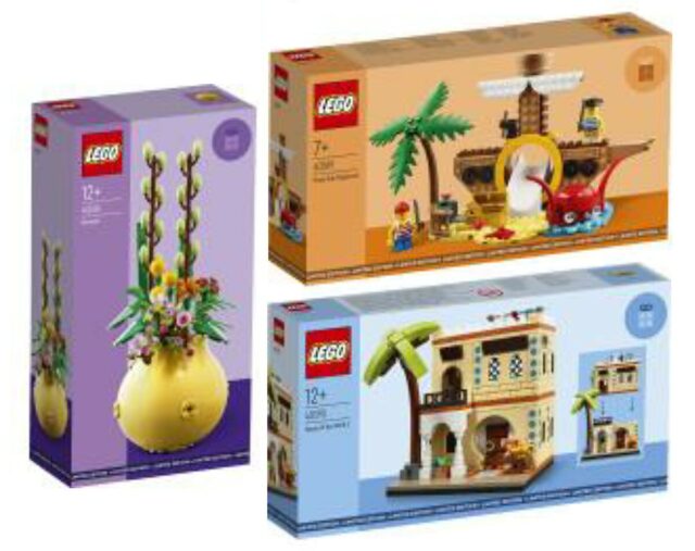 LEGO 40588 40589 40590