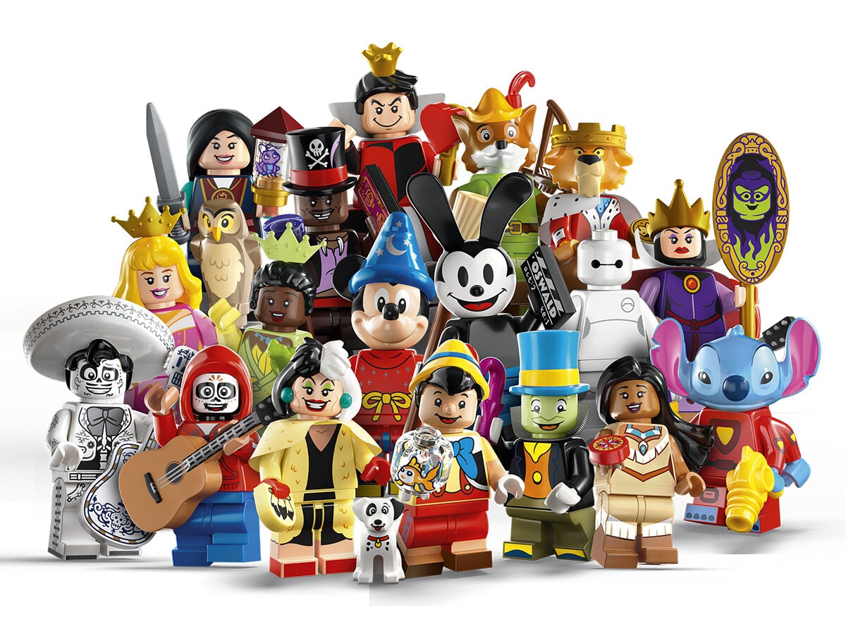 LEGO 71038 Disney 100 Collectible Minifigures : l'annonce officielle -  HelloBricks