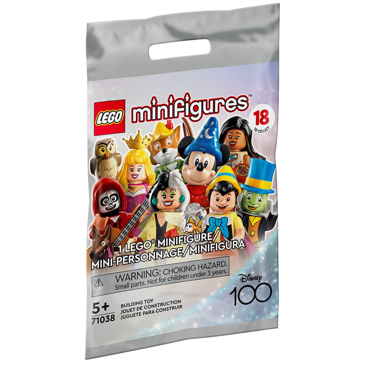 LEGO 71038 Disney 100 Collectible Minifigures : l'annonce officielle -  HelloBricks