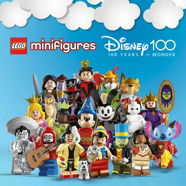 Boite LEGO 71038 Disney 100 Collectible Minifigures précommande Minifigure Maddness