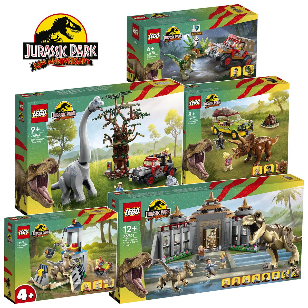 LEGO Jurassic Park 2023 : l'annonce officielle des sets 30e anniversaire -  HelloBricks