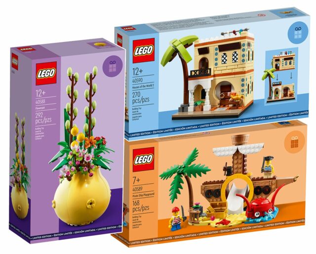 LEGO cadeaux avril 2023 40588 40589 40590