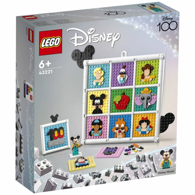 LEGO Disney 43221 100 Years of Disney Animation Icons