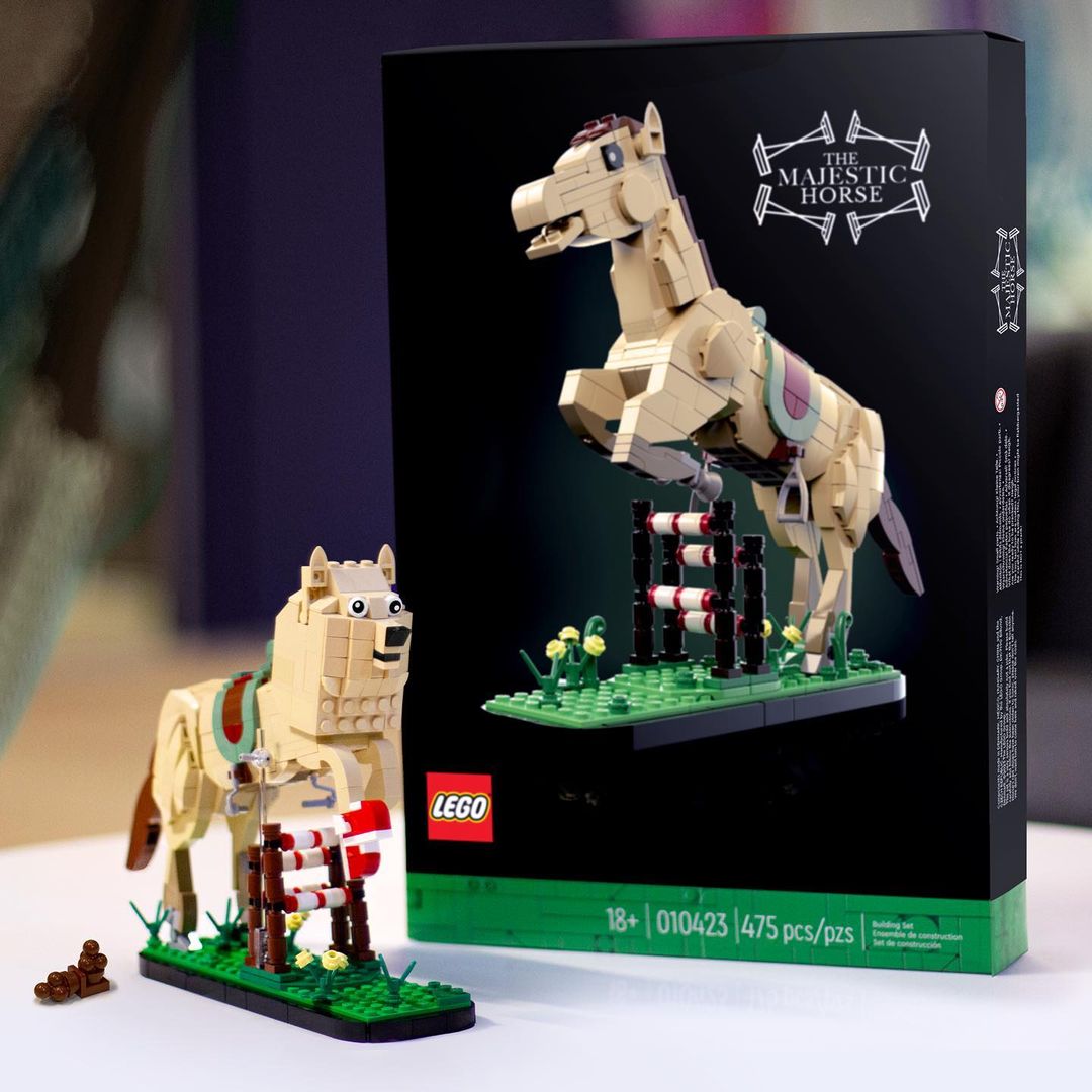 Review LEGO 010423 The Majestic Horse (prototype) - HelloBricks