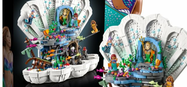 LEGO Disney 43225 Little Mermaid Royal Clamshell