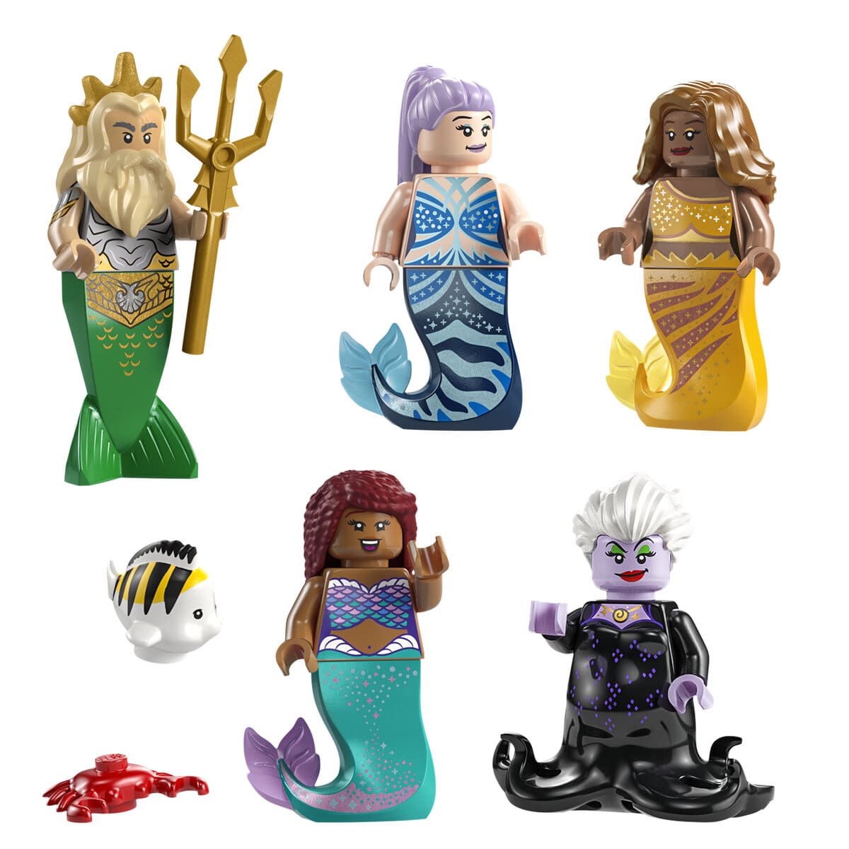 LEGO 43225 Disney Le Coquillage Royal de La Petite Sirène