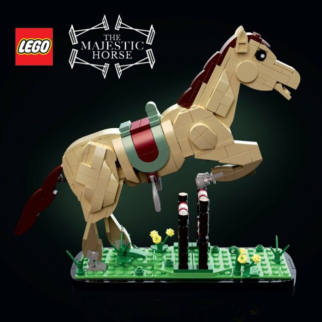 Review LEGO prototype cheval The Majestic Horse