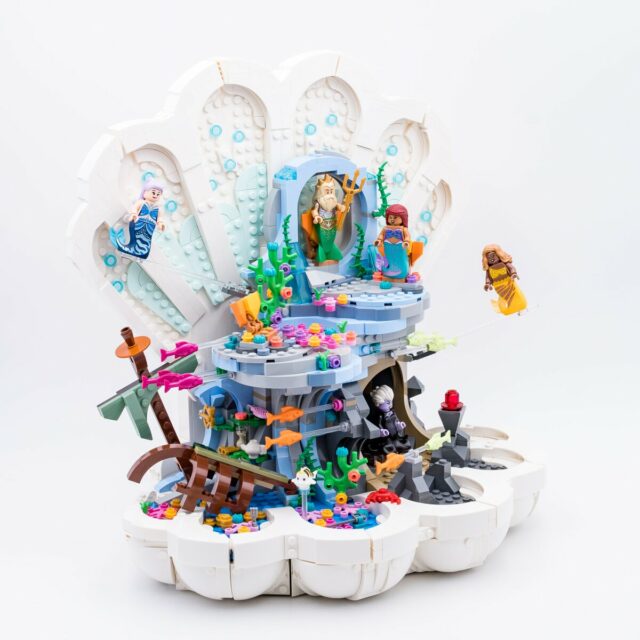 Review LEGO Disney 43225 Little Mermaid Royal Clamshell