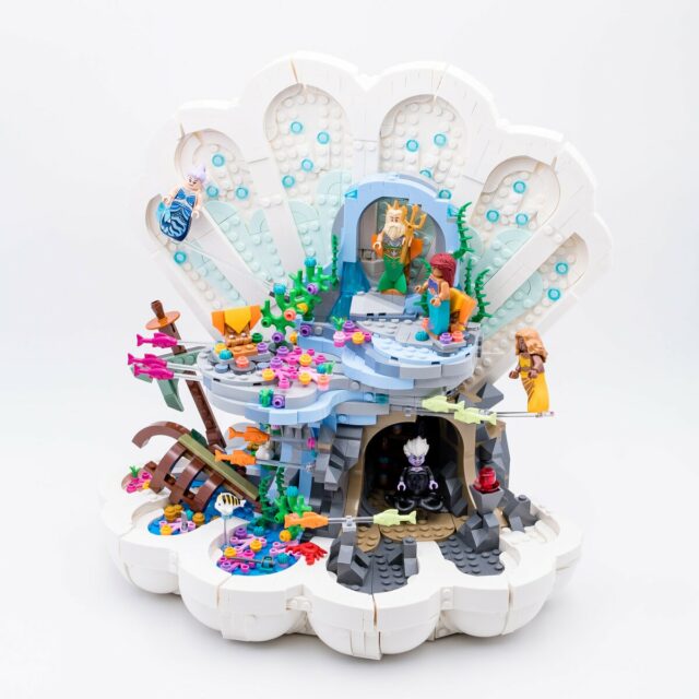 Review LEGO Disney 43225 Little Mermaid Royal Clamshell