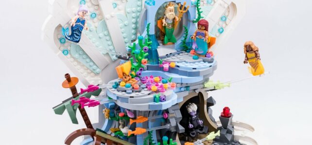 Review LEGO Disney 43225 Little Mermaid Royal Clamshell