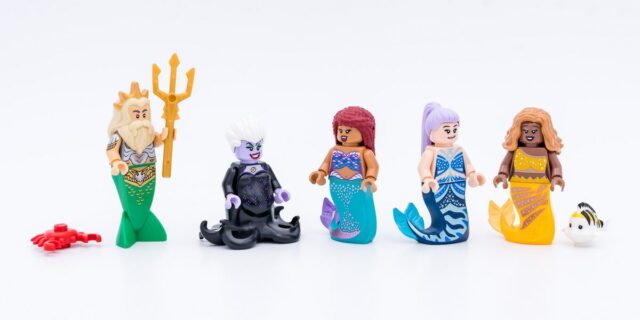 Review LEGO Disney 43225 Little Mermaid Royal Clamshell