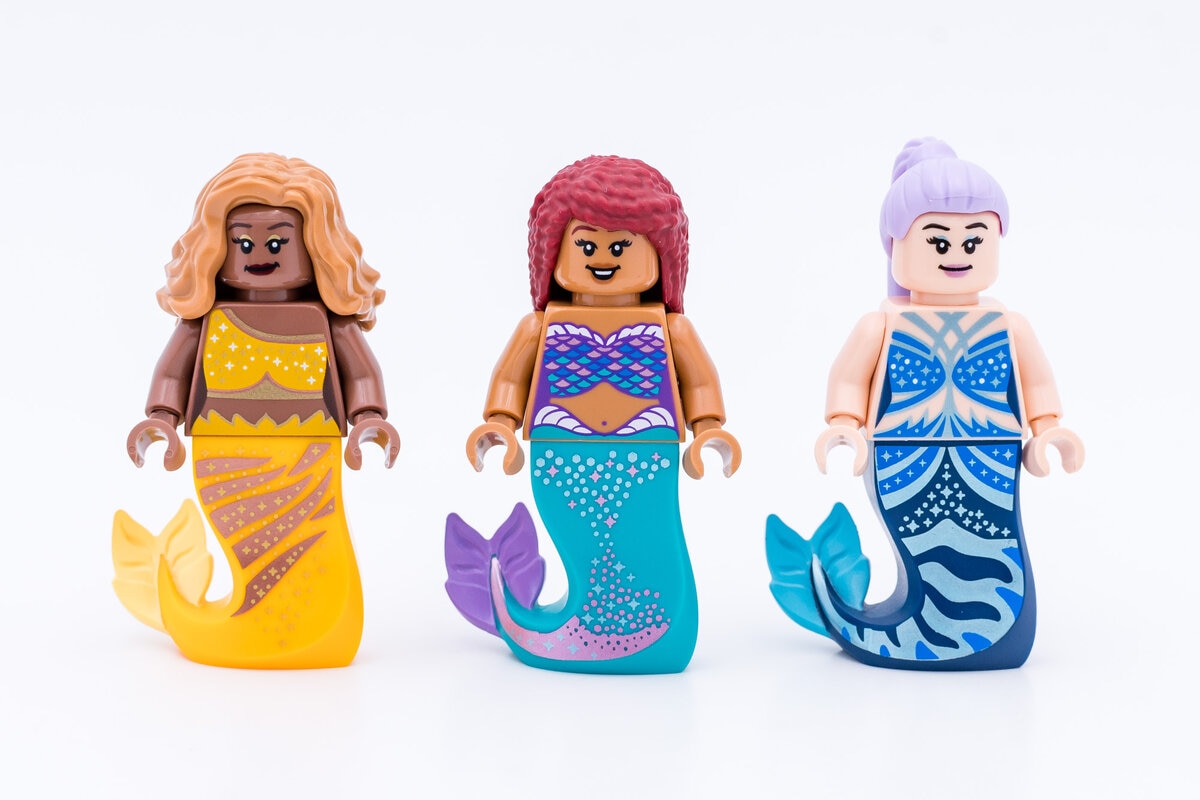 LEGO 43225 Disney Le Coquillage Royal de La Petite Sirène