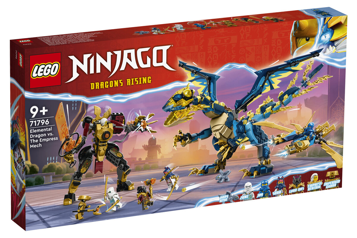 Nouveautés LEGO NINJAGO 2023 Dragons Rising : les nouveaux sets