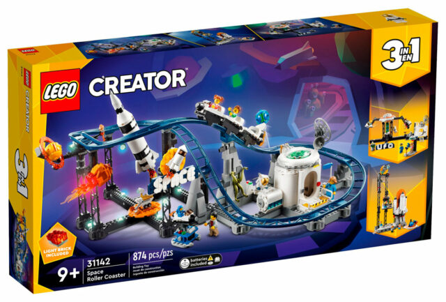 LEGO Creator 3en1 31142 Space Roller Coaster