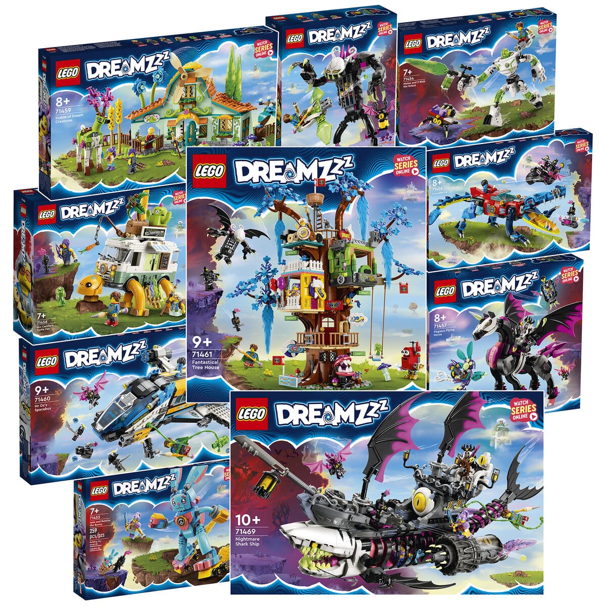 Nouveautés LEGO DREAMZzz les sets sont en chez LEGO et