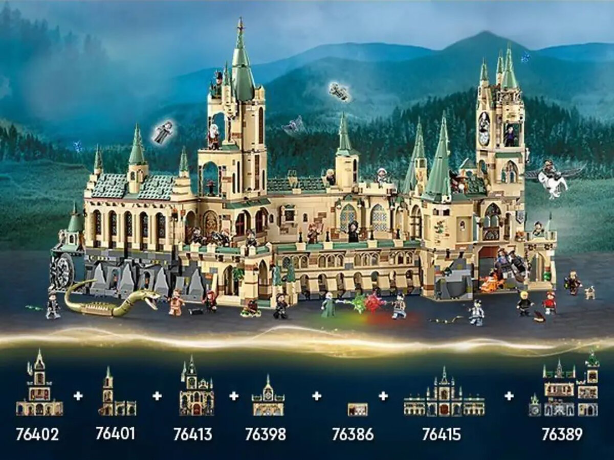 LEGO Harry Potter 2023 : la mise à jour du gros château Poudlard