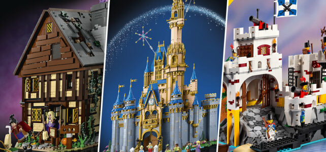 Chez LEGO : les sets 43222 Disney Castle et Ideas 21341 Disney Hocus Pocus sont disponibles ! LEGO 43222 21341 10320