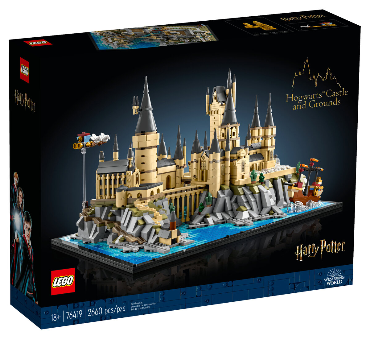 LEGO Harry Potter 2023 : la mise à jour du gros château Poudlard modulaire  - HelloBricks