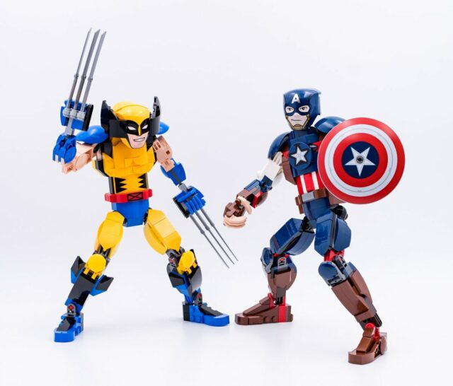 LEGO Marvel 76257 76258 Wolverine Captain America