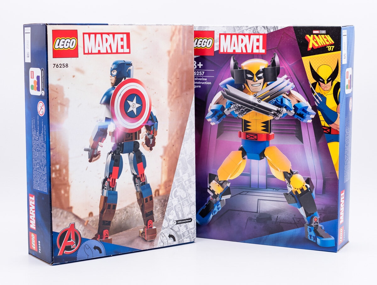 LEGO Marvel 76258 La Figurine de Captain America avec Bouclier