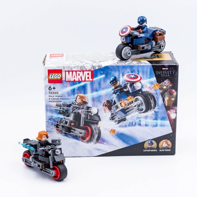 LEGO Marvel 76260 Black Widow & Captain America Motorcycles