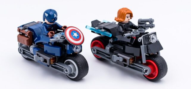 LEGO Marvel 76260 Black Widow & Captain America Motorcycles